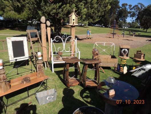 Stall at Sunraisia Market